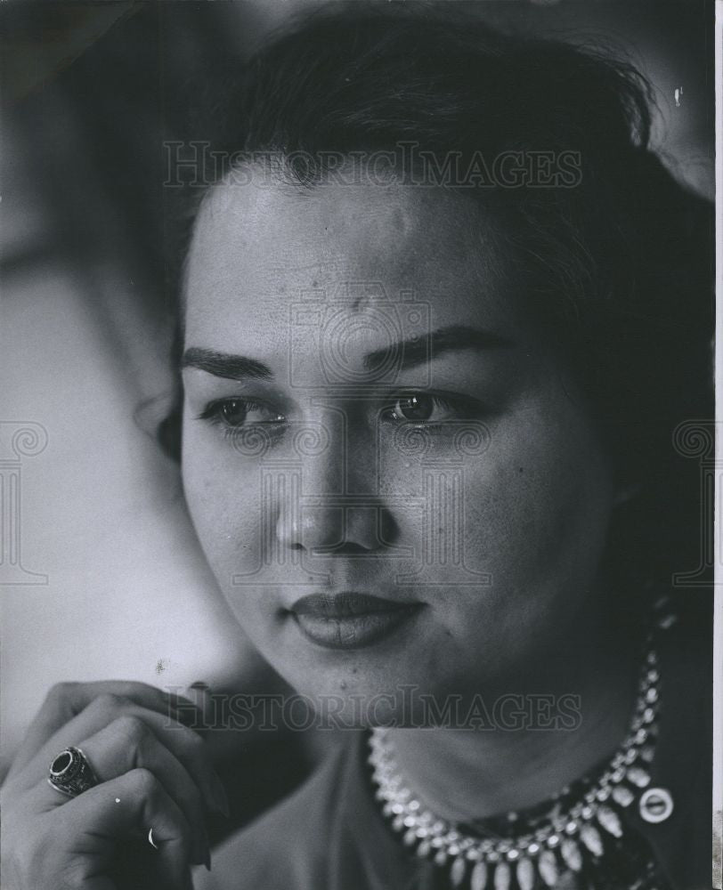 1962 Press Photo Ida roxas - Historic Images
