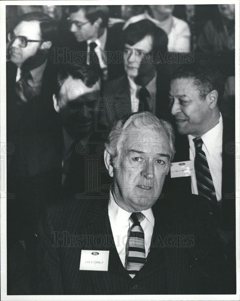 1981 Press Photo John Connally - Historic Images