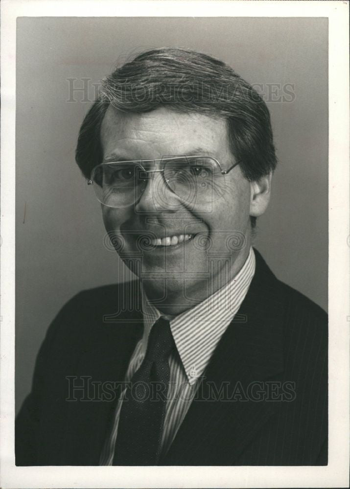 1984 Press Photo Richard Halladay Pontiac Motor - Historic Images