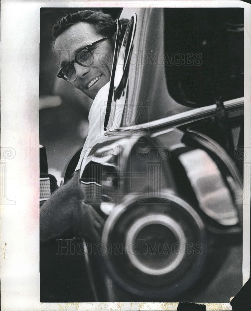 1974 Press Photo FORD THUNDERBIRD WESLEY SEWELL HOUSTON - Historic Images