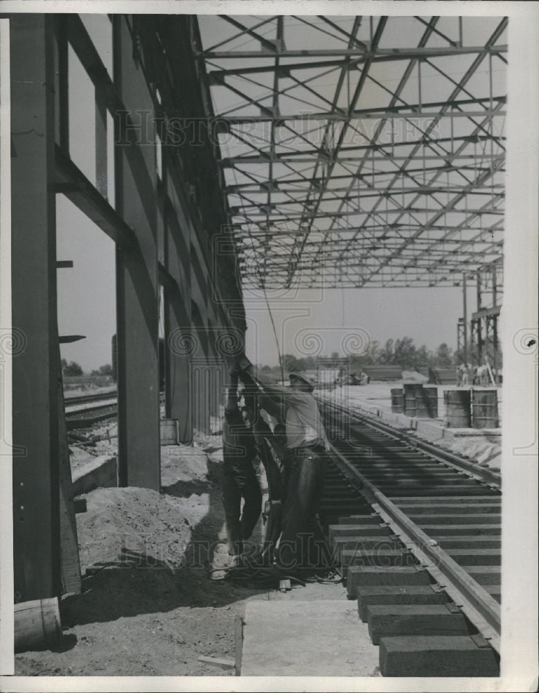 1941 Press Photo Ford Bomber Plant Willow Run Ypsilanti - Historic Images