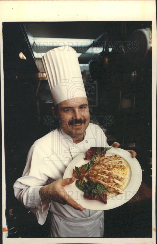 1990 Press Photo BILL HALL of Andiamo - Historic Images