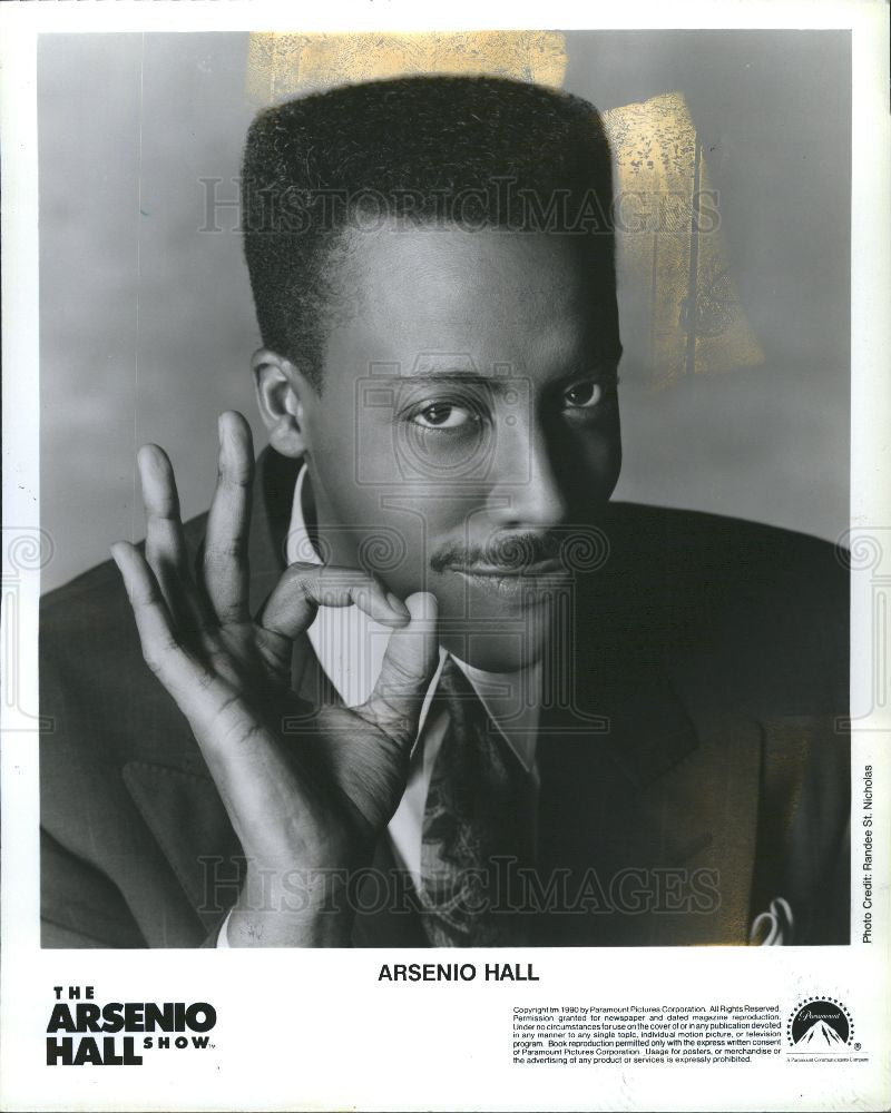 1994 Press Photo Arsenio Hall American actor - Historic Images