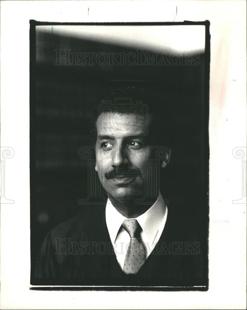 1987 Press Photo Sir William John Haley - Historic Images