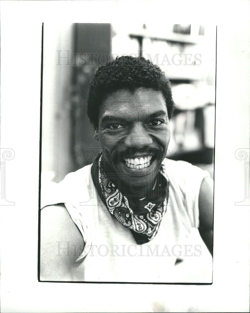 1981 Press Photo Lonnie Liston Hall - Historic Images