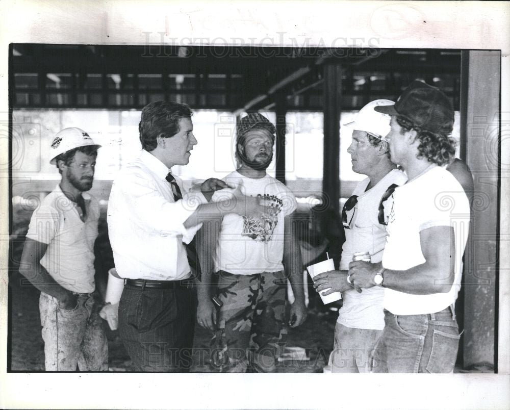 1990 Press Photo David Camp republican candidate - Historic Images