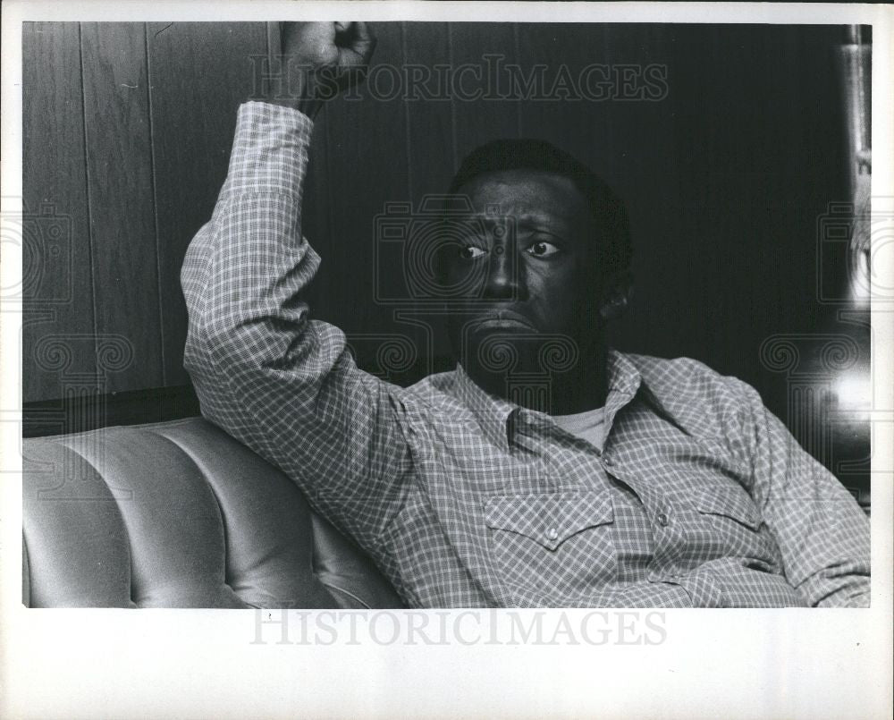 Press Photo Godfrey Cambridge, American comedian a - Historic Images