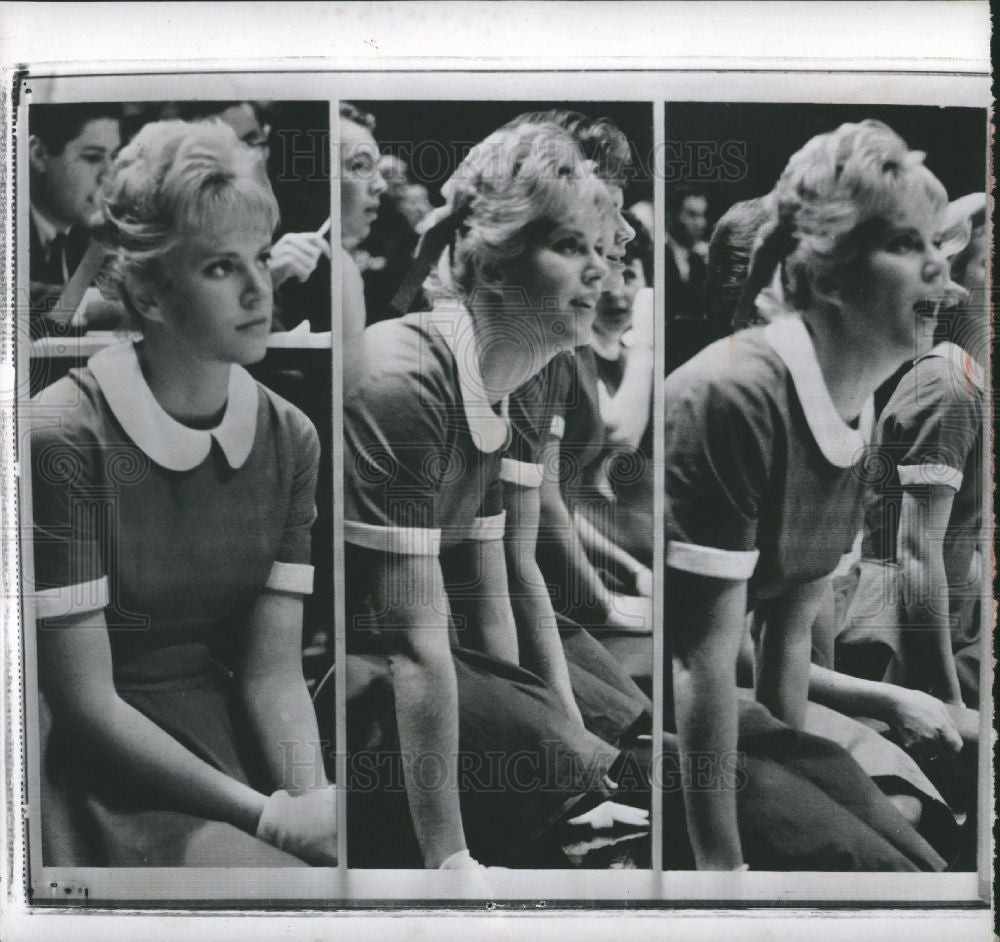 1961 Press Photo Lynn Burke - Historic Images