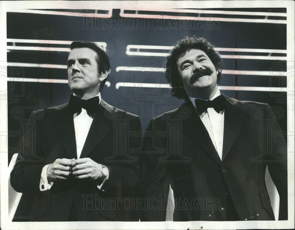 1973 Press Photo Jack Burns Avery Schreiber Comedy Hour - Historic Images