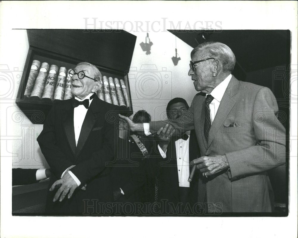 1992 Press Photo George Burns - Historic Images