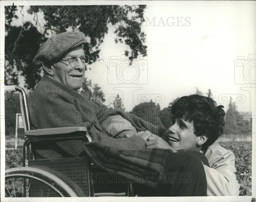 1985 Press Photo George Burns movie actor - Historic Images