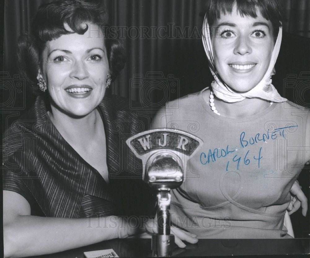 Press Photo Carol Burnett 1964 - Historic Images