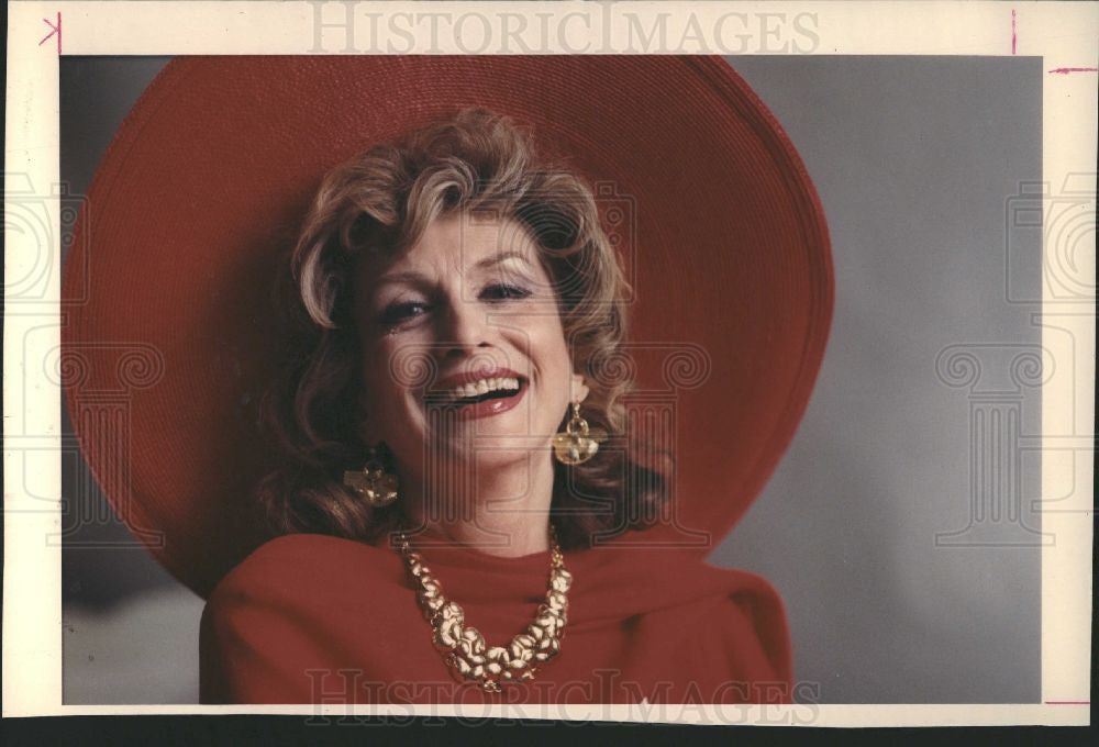 1988 Press Photo Patricia Hill Burnett Miss Michigan - Historic Images