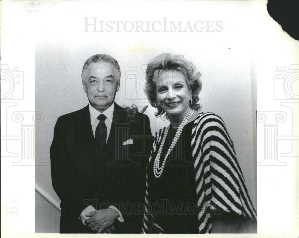1985 Press Photo Patricia Burnett Detroit Press - Historic Images