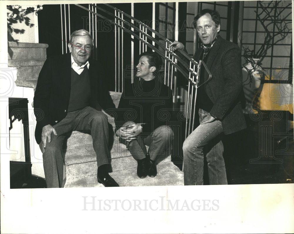 1987 Press Photo Howard Burman - Historic Images