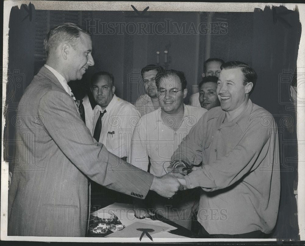 1984 Press Photo JOHN S. BUGAS Walter P.Reuther - Historic Images