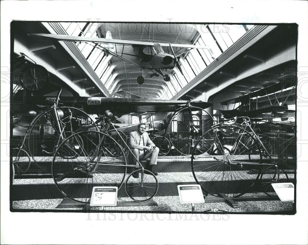 1972 Press Photo Harold Skramstad Henry Ford Museum - Historic Images