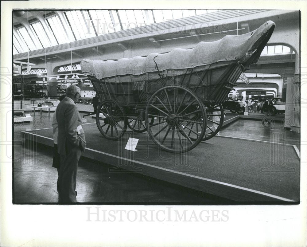 1979 Press Photo Conestoga Wagon - Historic Images