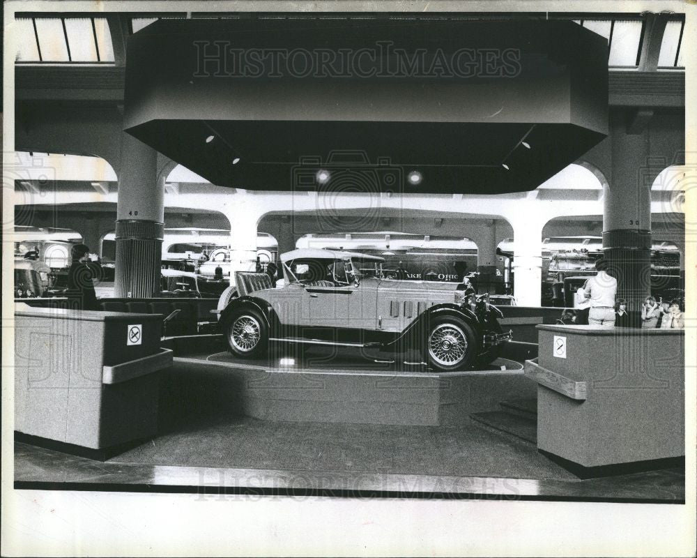 1978 Press Photo Henry Ford Museum auto show turntable - Historic Images