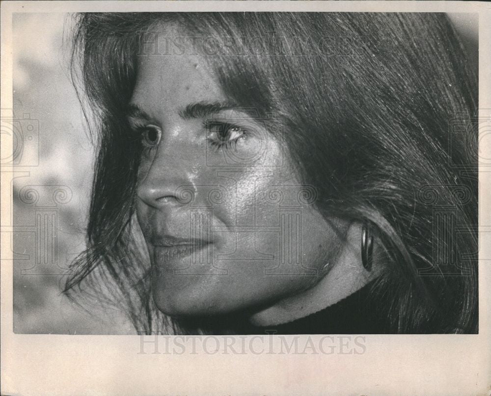 1972 Press Photo Candice Bergen actress television film - Historic Images