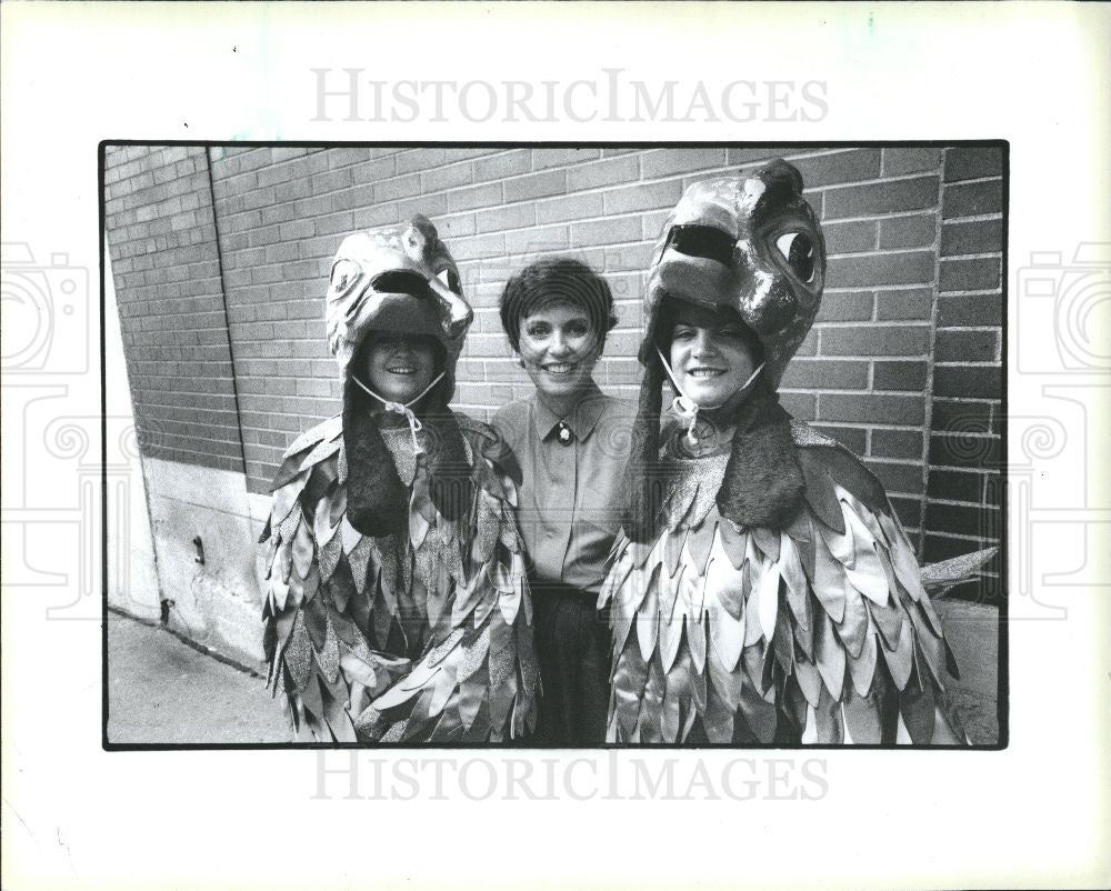 1985 Press Photo Paula Blanchard - Historic Images