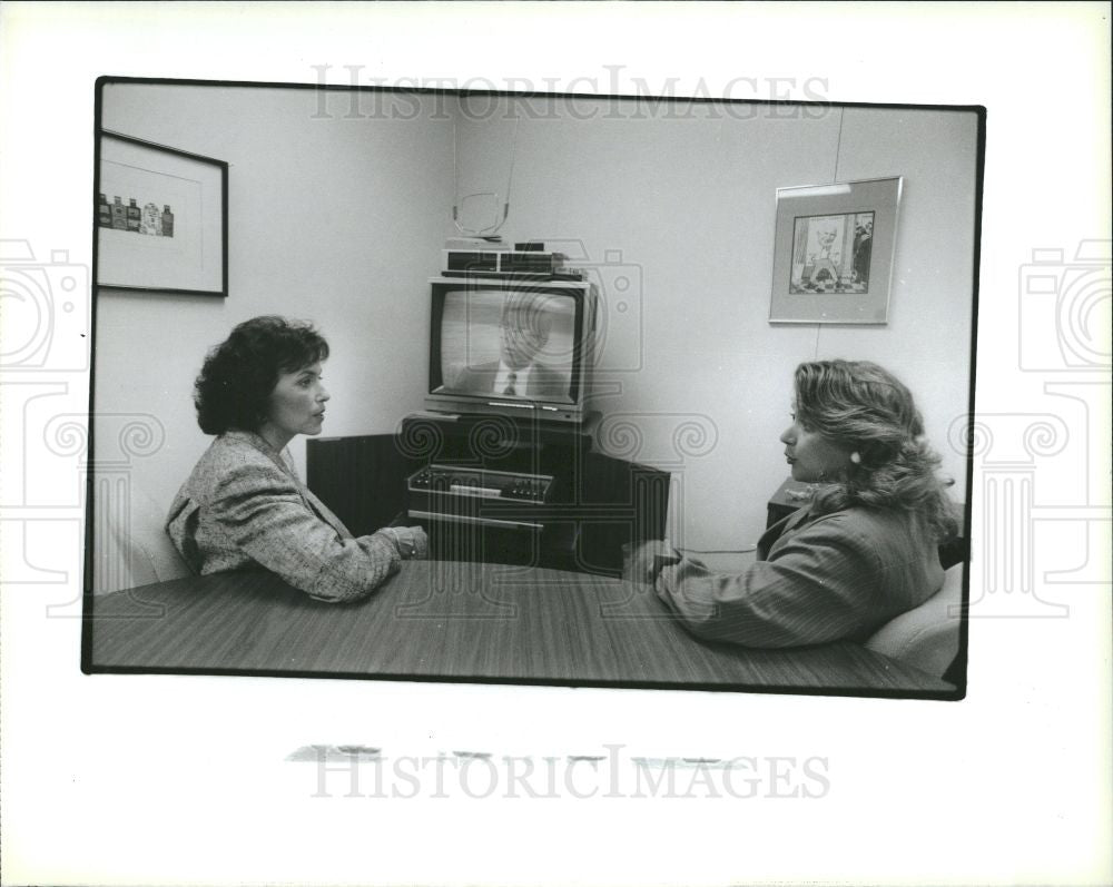 1989 Press Photo Paula Blanchard Vice Chairman - Historic Images