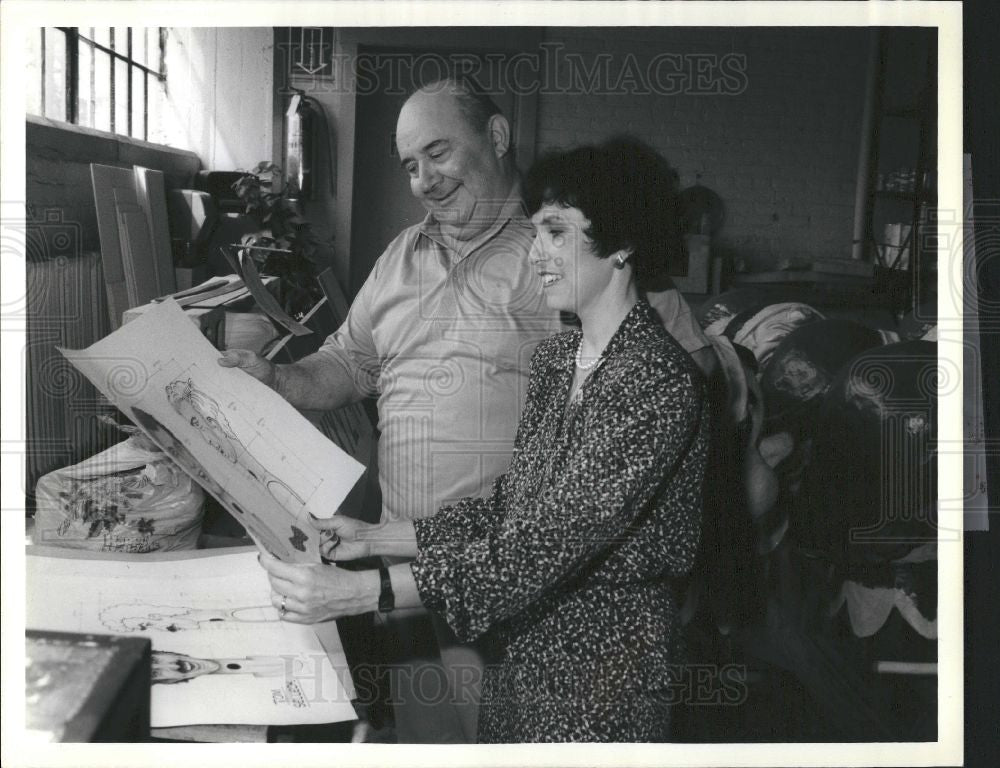 Press Photo Paula Blanchard Vice Chairman - Historic Images