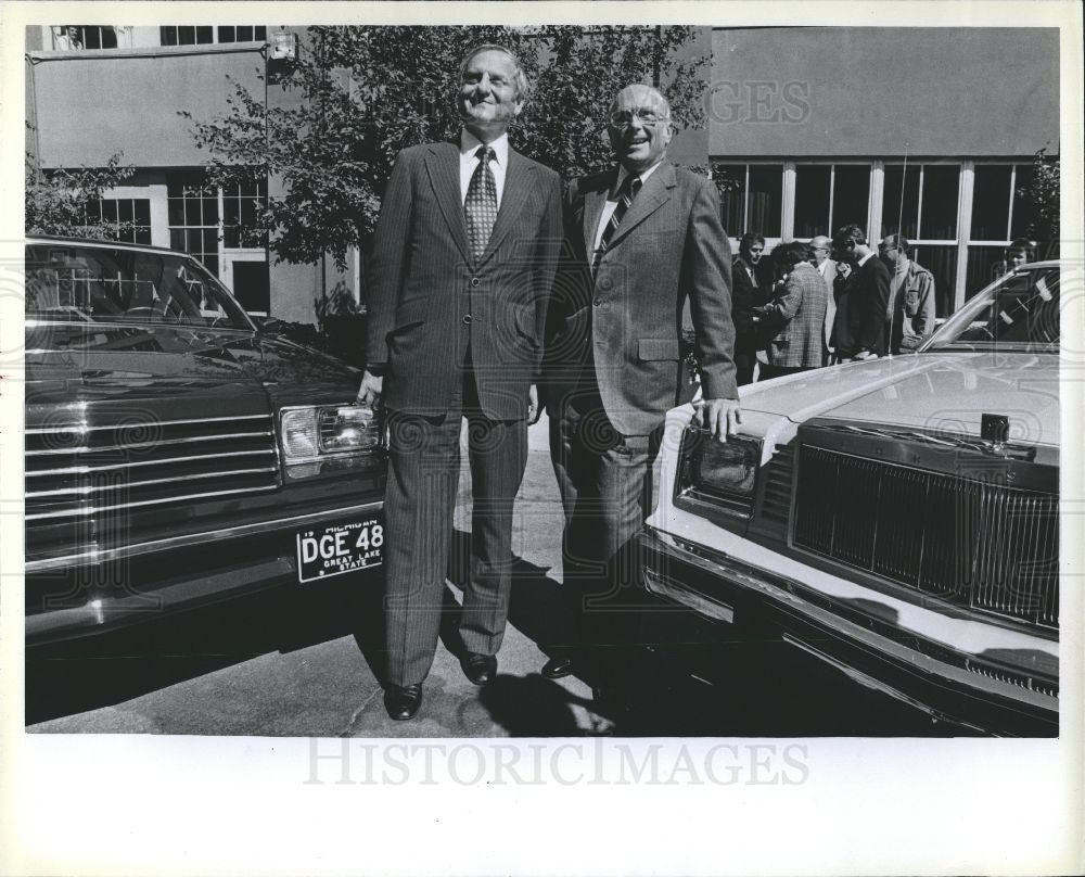 1979 Press Photo Iacocca Bergmoser Ford Motor 1979 - Historic Images