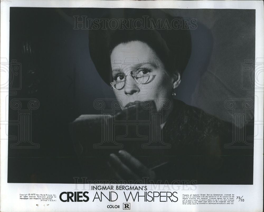 1974 Press Photo Ingmar Bergman Cries And Whispers - Historic Images