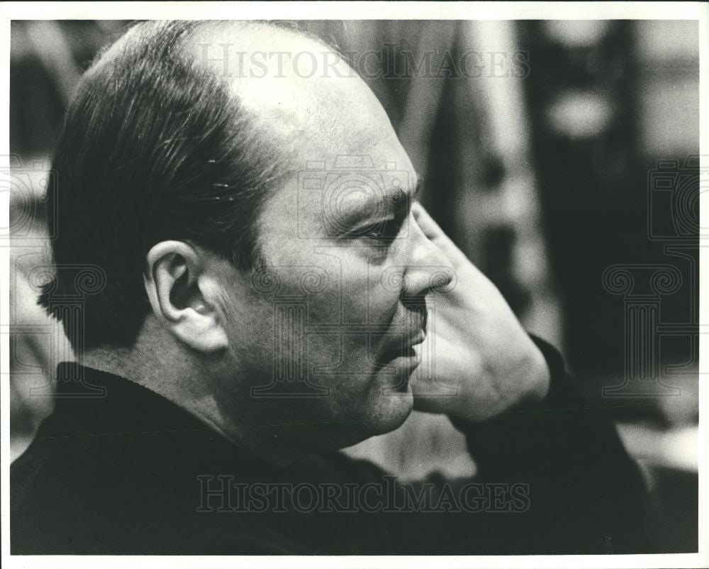 1986 Press Photo Paavo Berglund conductor - Historic Images