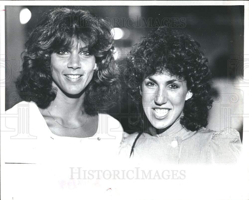 1982 Press Photo Helaine Keller and Andrea Bernstein - Historic Images