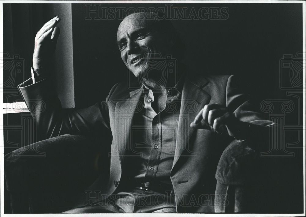 1981 Press Photo Israeli conductor. - Historic Images
