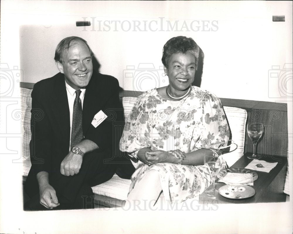 1988 Press Photo John Feikens  politician and judge - Historic Images