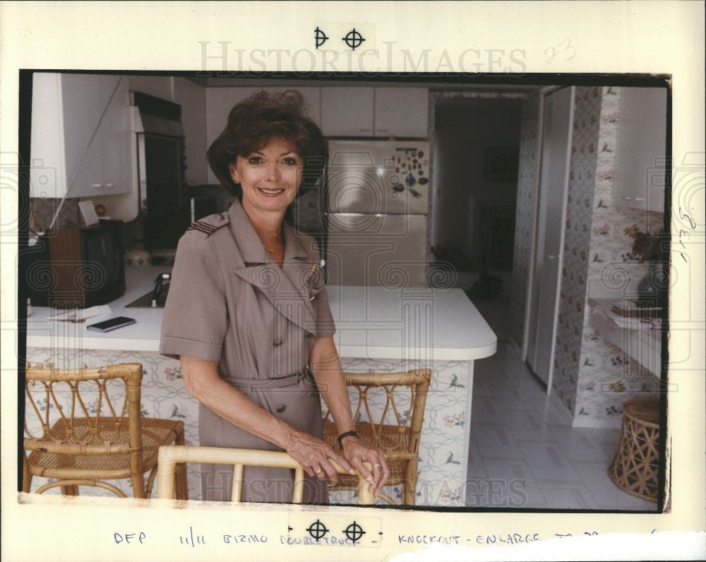 1991 Press Photo businesswoman - Historic Images