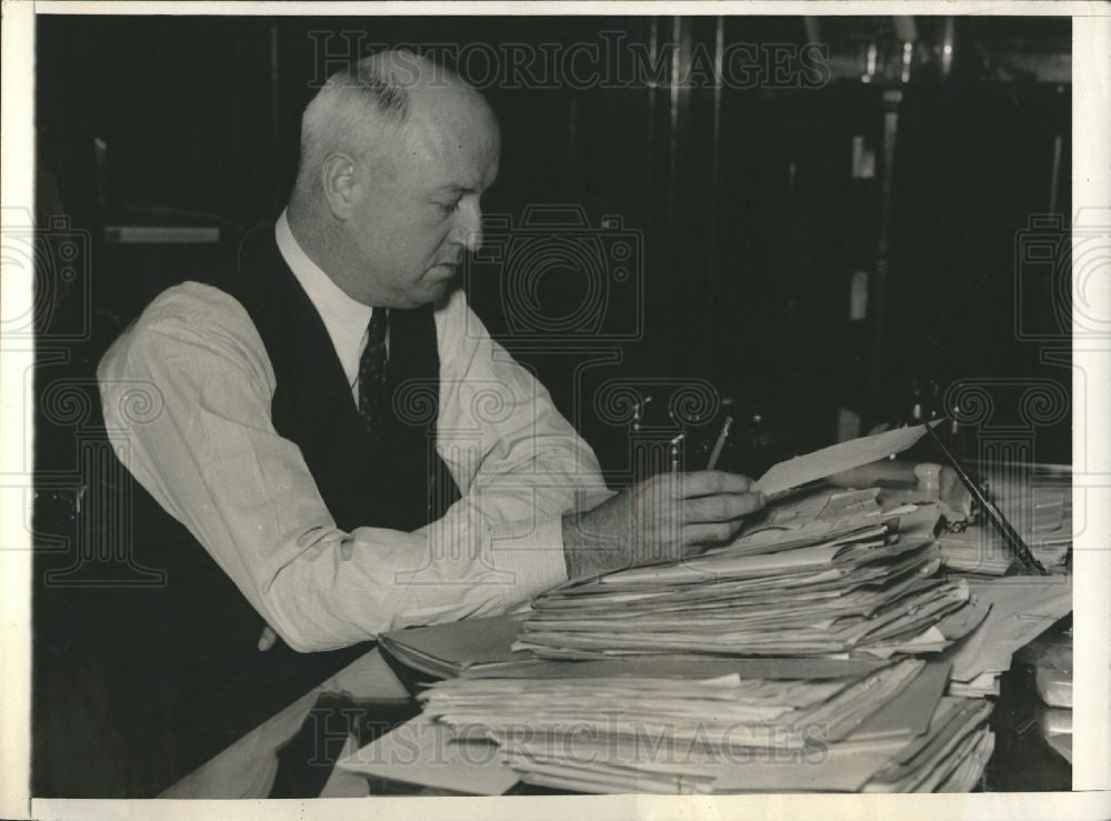 1933 Press Photo James A. Farley - Historic Images