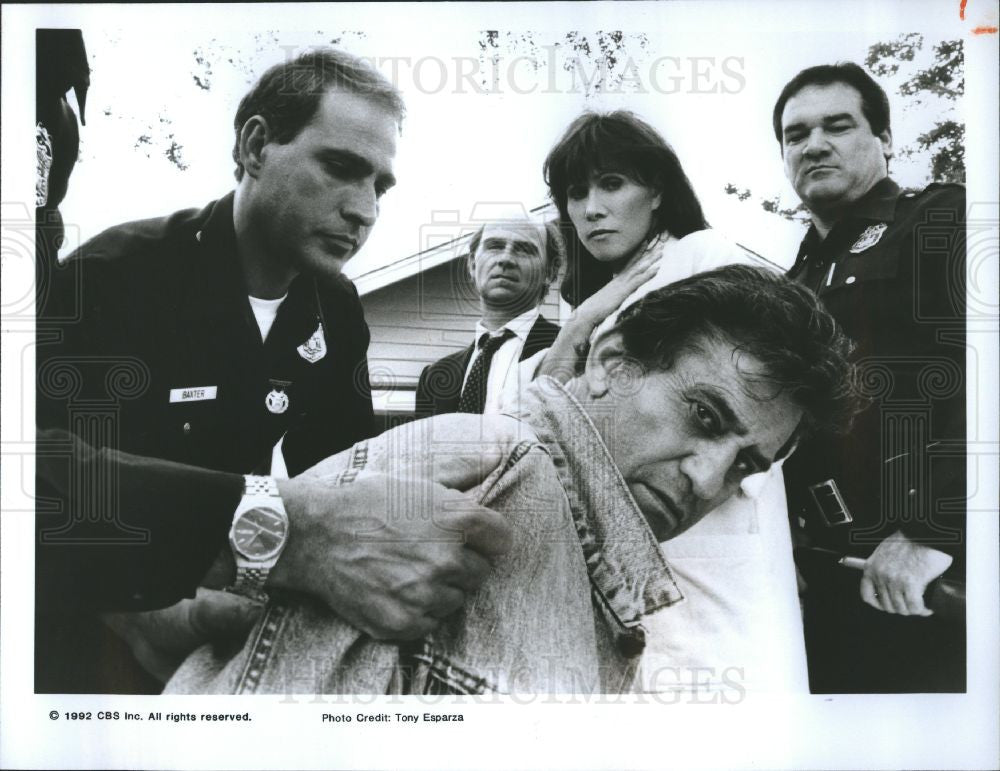 1992 Press Photo Lee Farentino When No One Would Listen - Historic Images