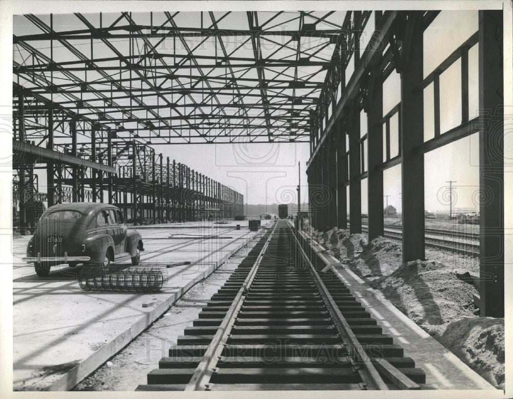 1941 Press Photo Ford Bomber Plant Willow Run Ypsilanti - Historic Images