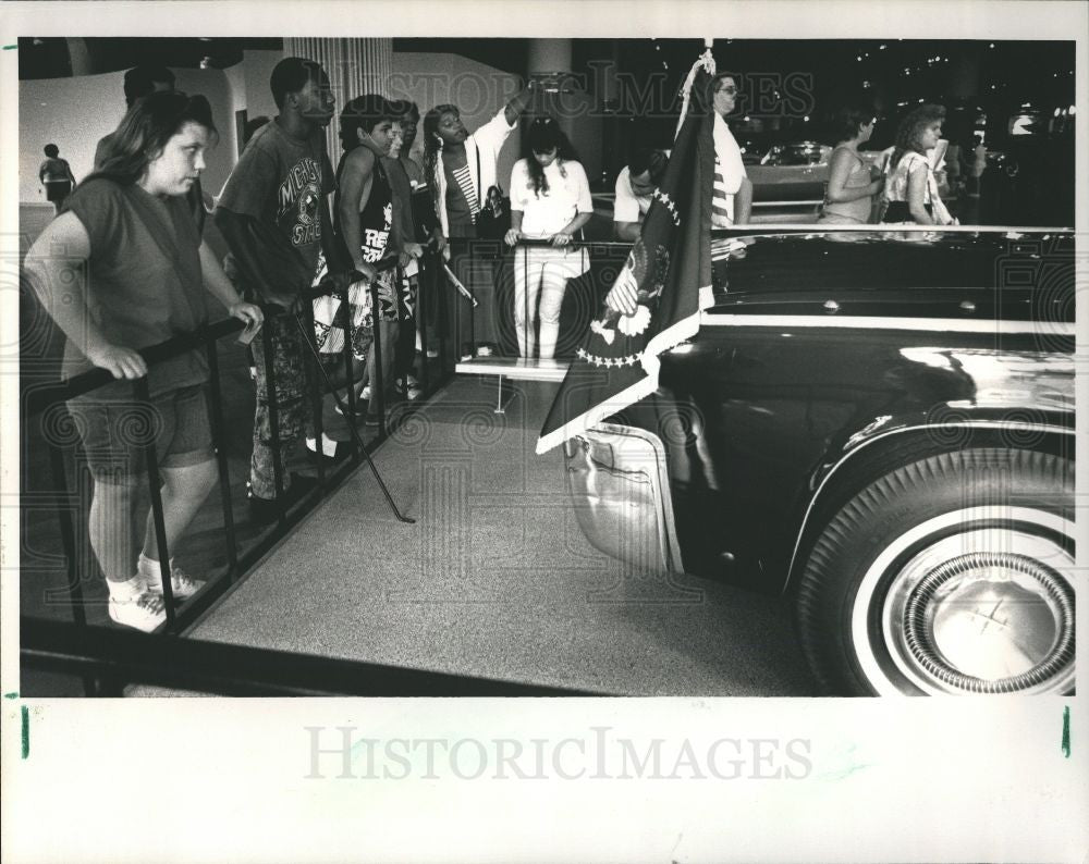1989 Press Photo Henry Ford Museum Dearborn Michigan - Historic Images
