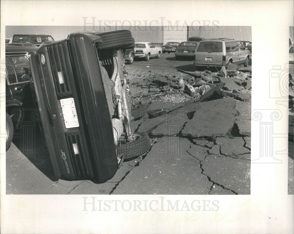 1989 Press Photo Ford Escort - Historic Images