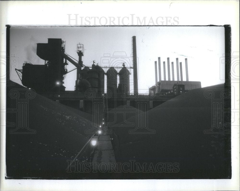 1989 Press Photo FORD MOTOR CO. ROUGE PLANT - Historic Images