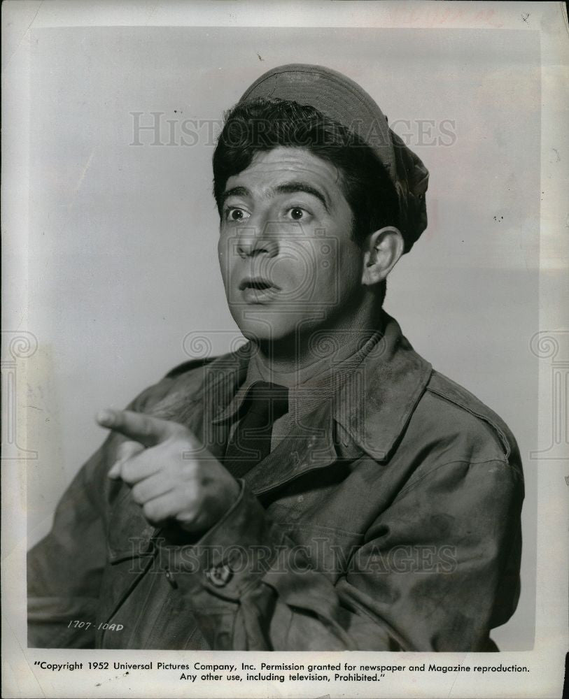 1970 Press Photo Harvey Lembeck comedic actor USA - Historic Images