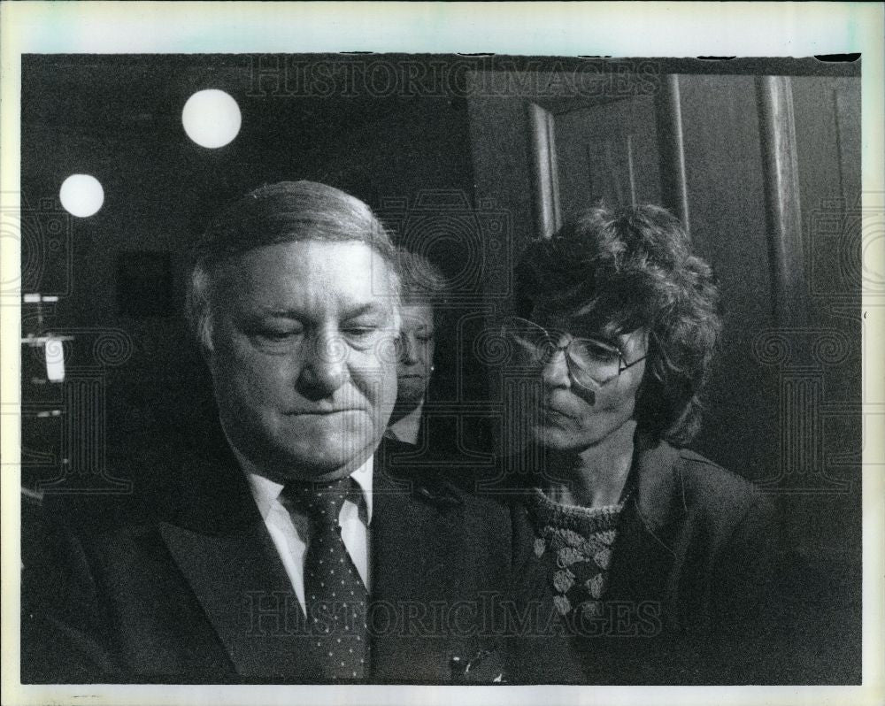 1986 Press Photo Bruce Sharon Moore Livingston Court - Historic Images