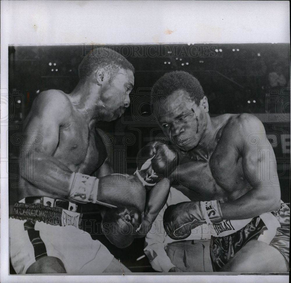 1959 Press Photo Kid Bassey, boxer - Historic Images