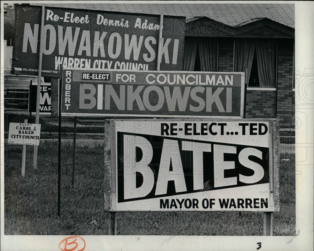 1981 Press Photo Warren Mayor - Historic Images