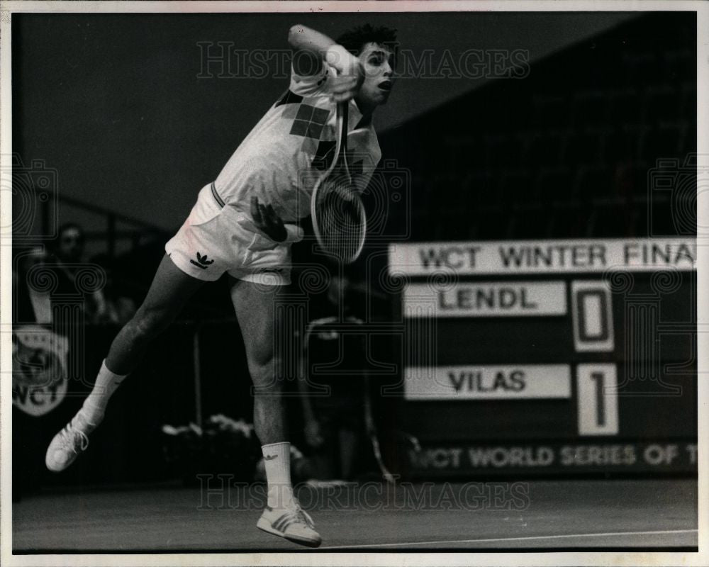 1983 Press Photo Ivan Lendl Tennis Champion - Historic Images