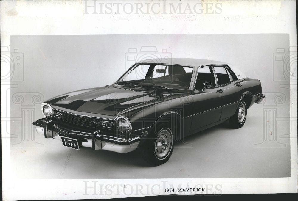 1973 Press Photo 1974 Ford Maverick Car - Historic Images