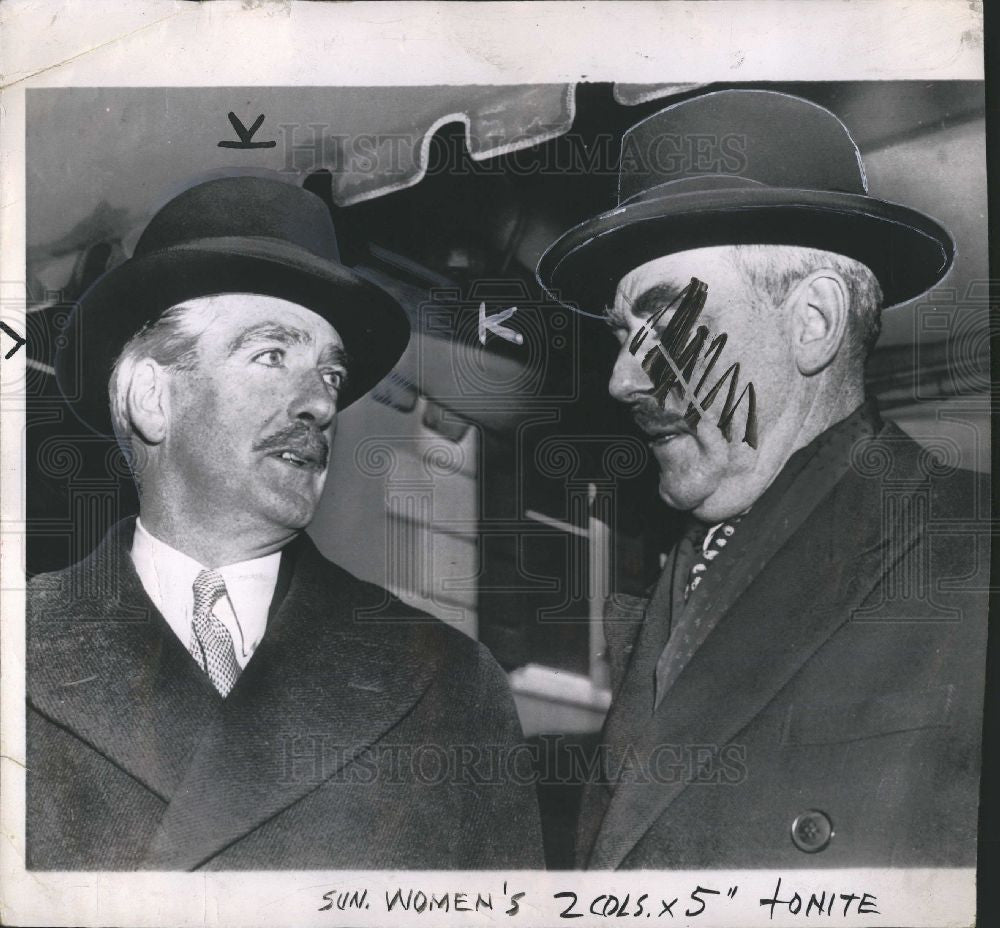 1952 Press Photo Anthony Eden Secretary Foreign Affairs - Historic Images