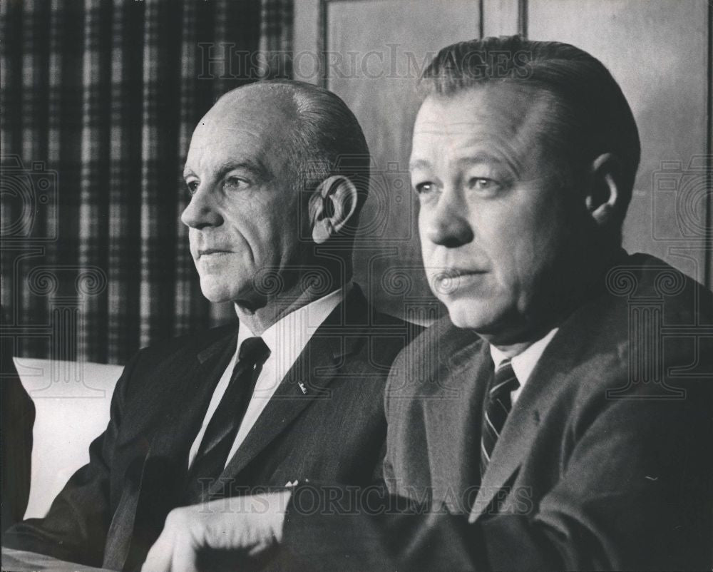 1966 Press Photo William Eckert General Commissioner - Historic Images