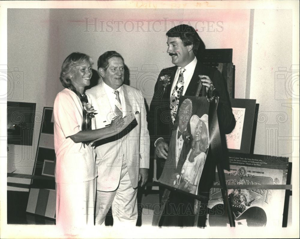 1988 Press Photo Rev. David Eberhard F. Edward Lucas - Historic Images