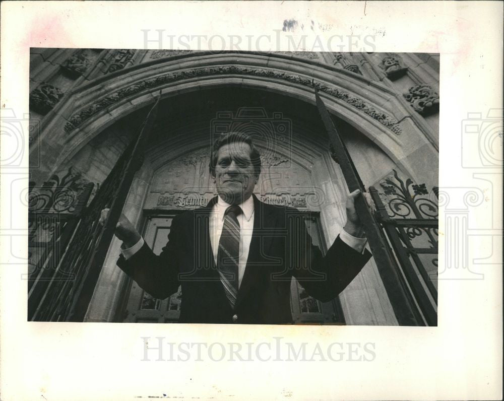1981 Press Photo DAVID EBERHARD - Historic Images